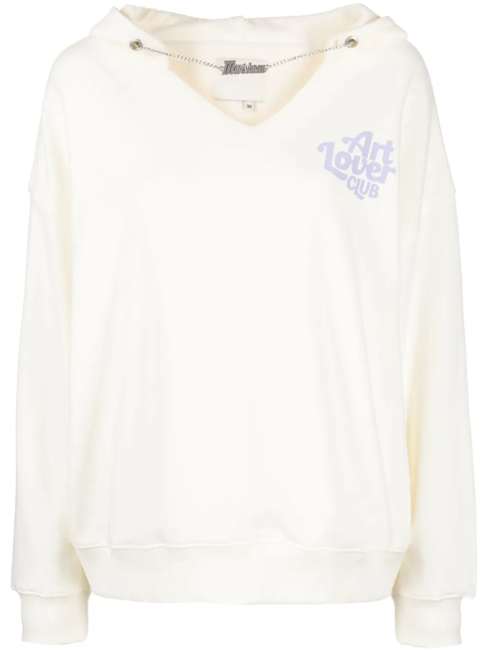 Logo-Print Jersey Hoodie