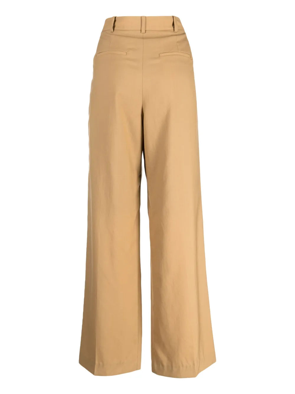 Straight-Leg Wool Trousers