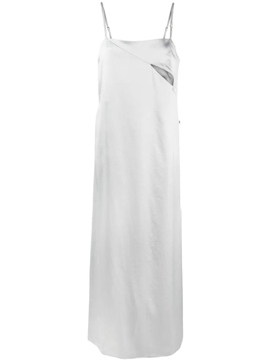 Cut-Out Sleeveless Midi Dress