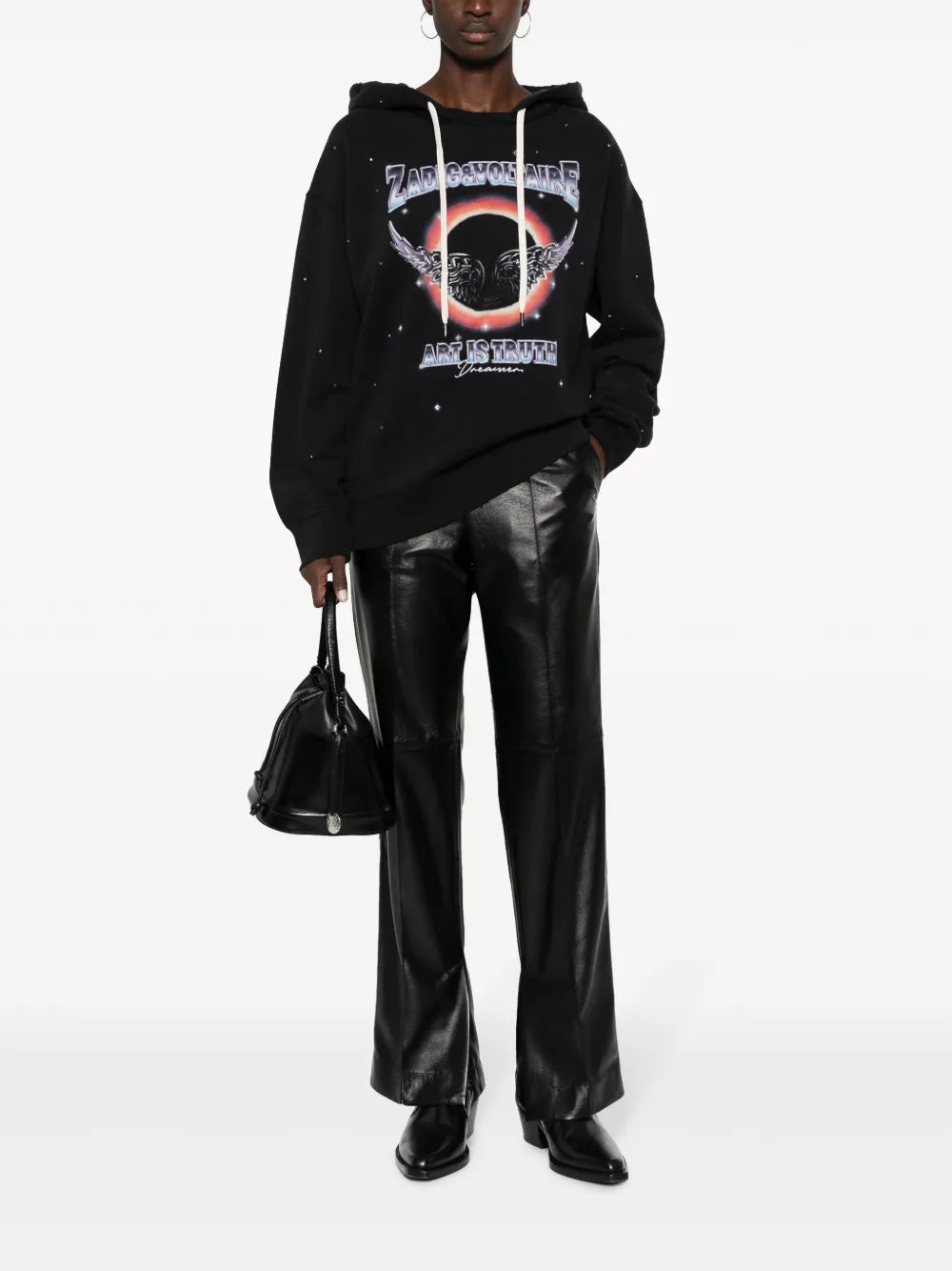 Elisio Logo-Print Hoodie