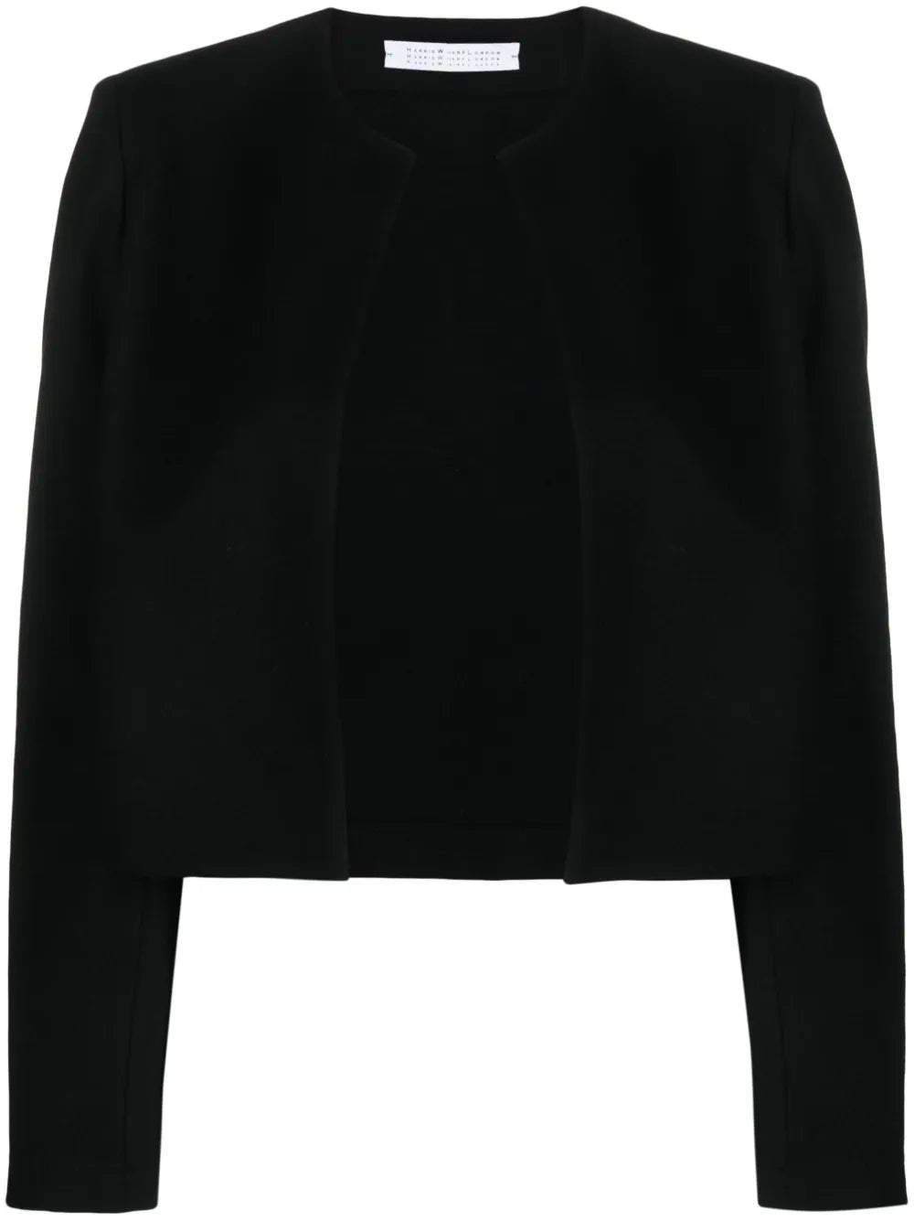 Open-Front Wool Jacket