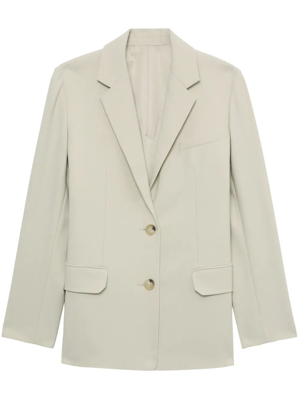 Tailored Single-Breasted Blazer