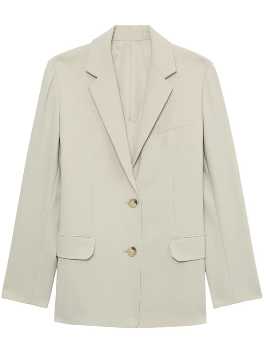 Tailored Single-Breasted Blazer
