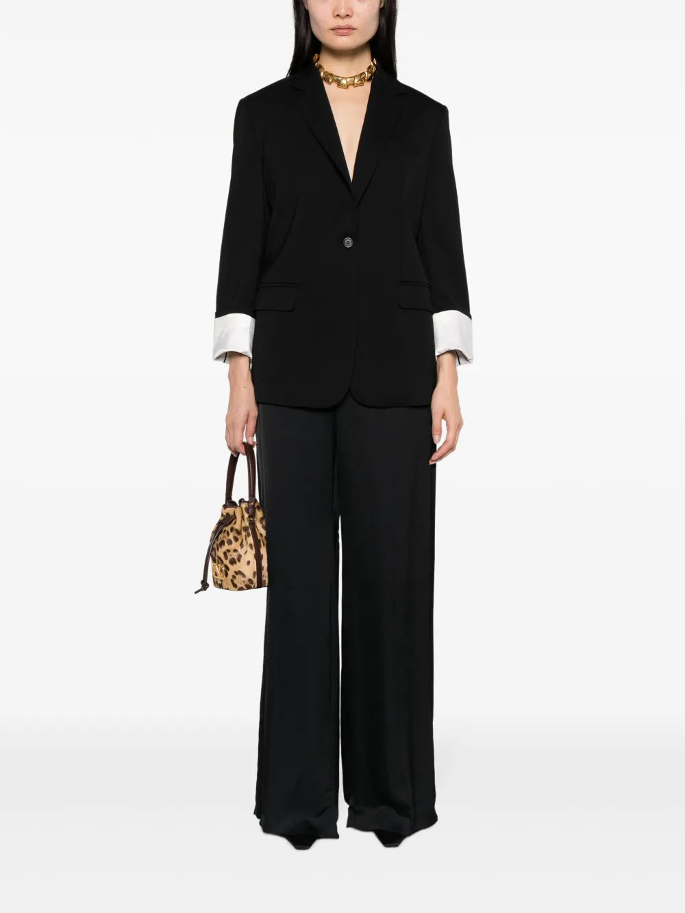 Denis Tailored Single-Breasted Blazer