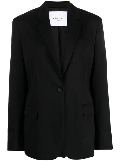 Denis Tailored Single-Breasted Blazer