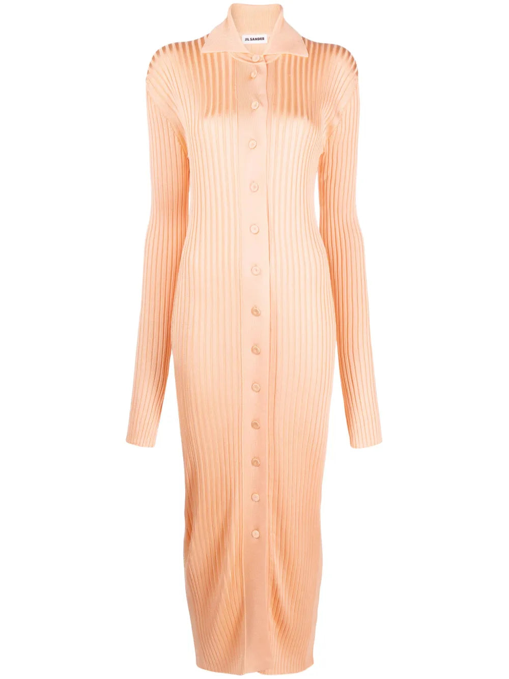 Ribbed-Knit Midi Dress