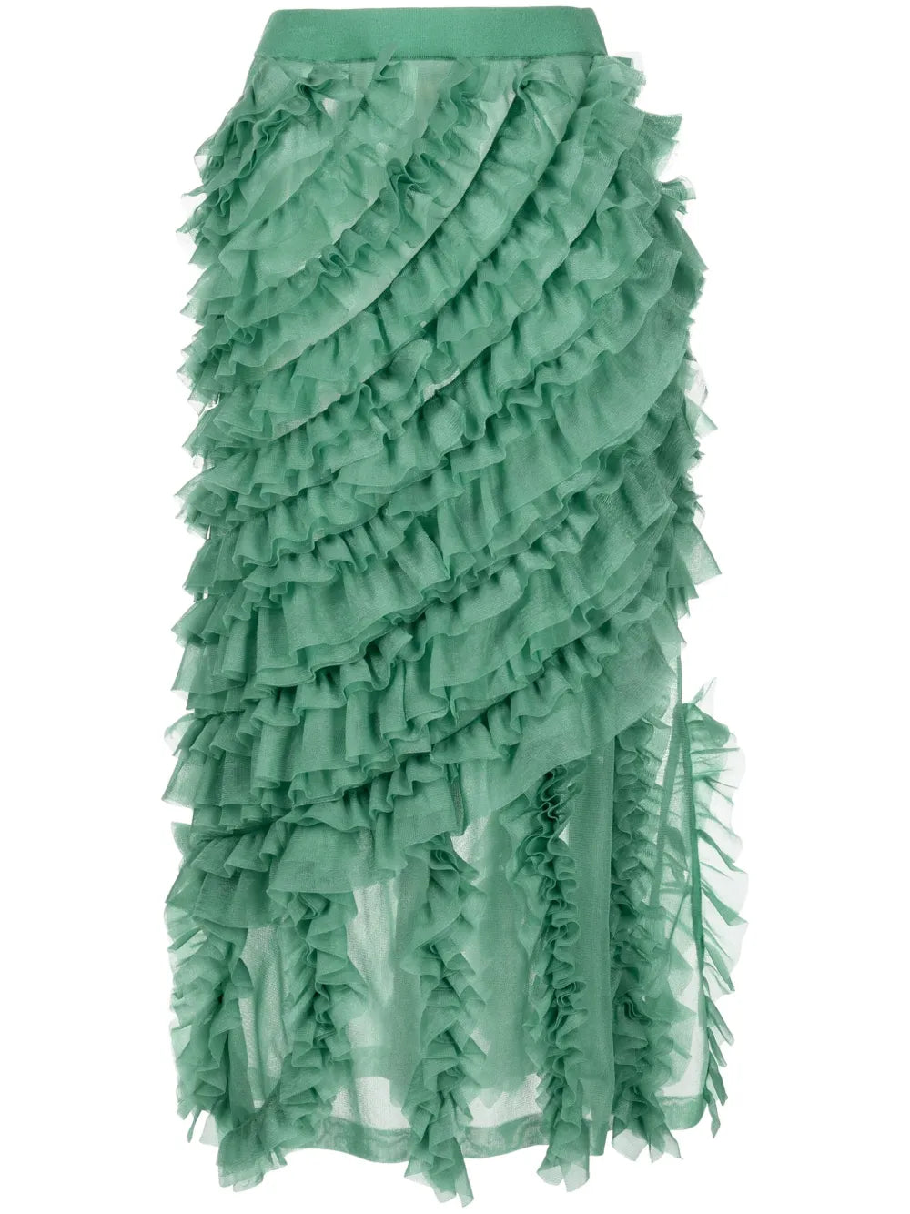 Sarafina Ruffled Midi Skirt