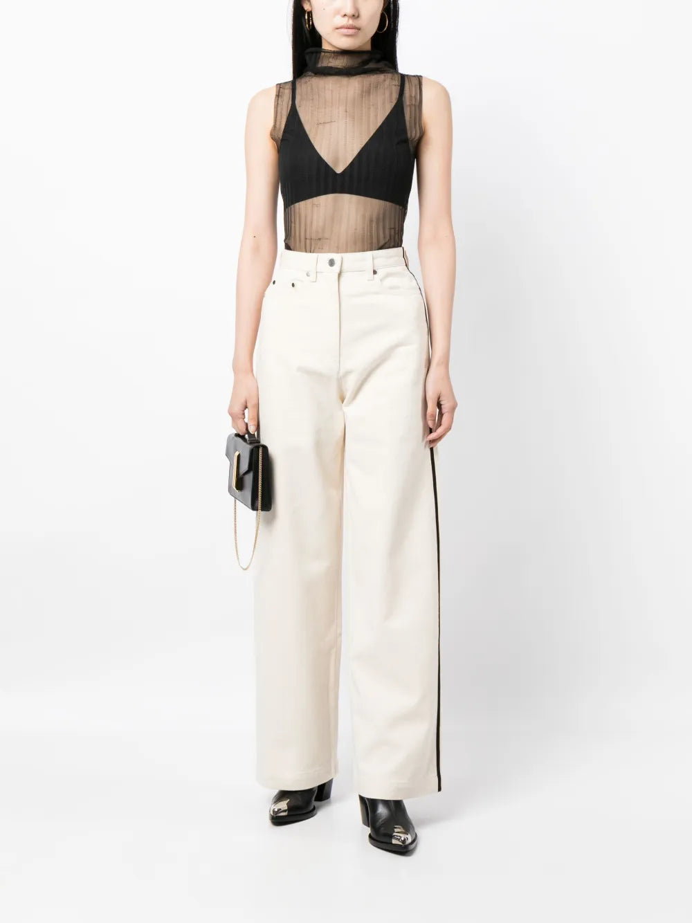 High-Rise Wide-Leg Jeans