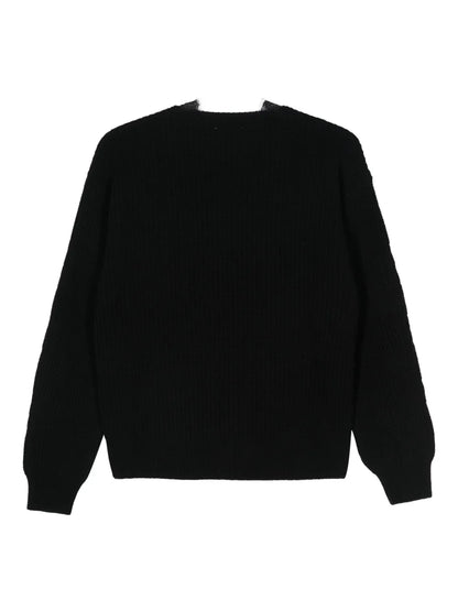 Lace-Detail Sweater