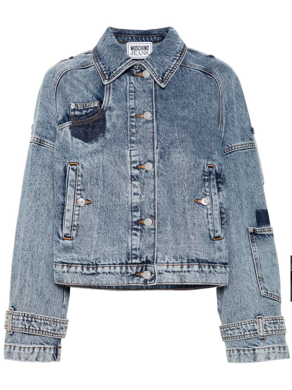 Logo-Engraved Buttons Jacket