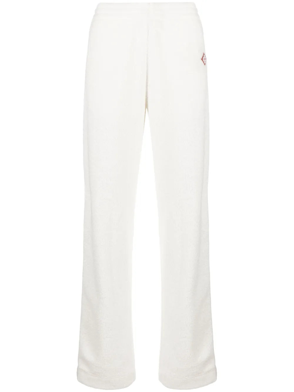 Logo-Patch Side-Stripe Fleece Track Pants