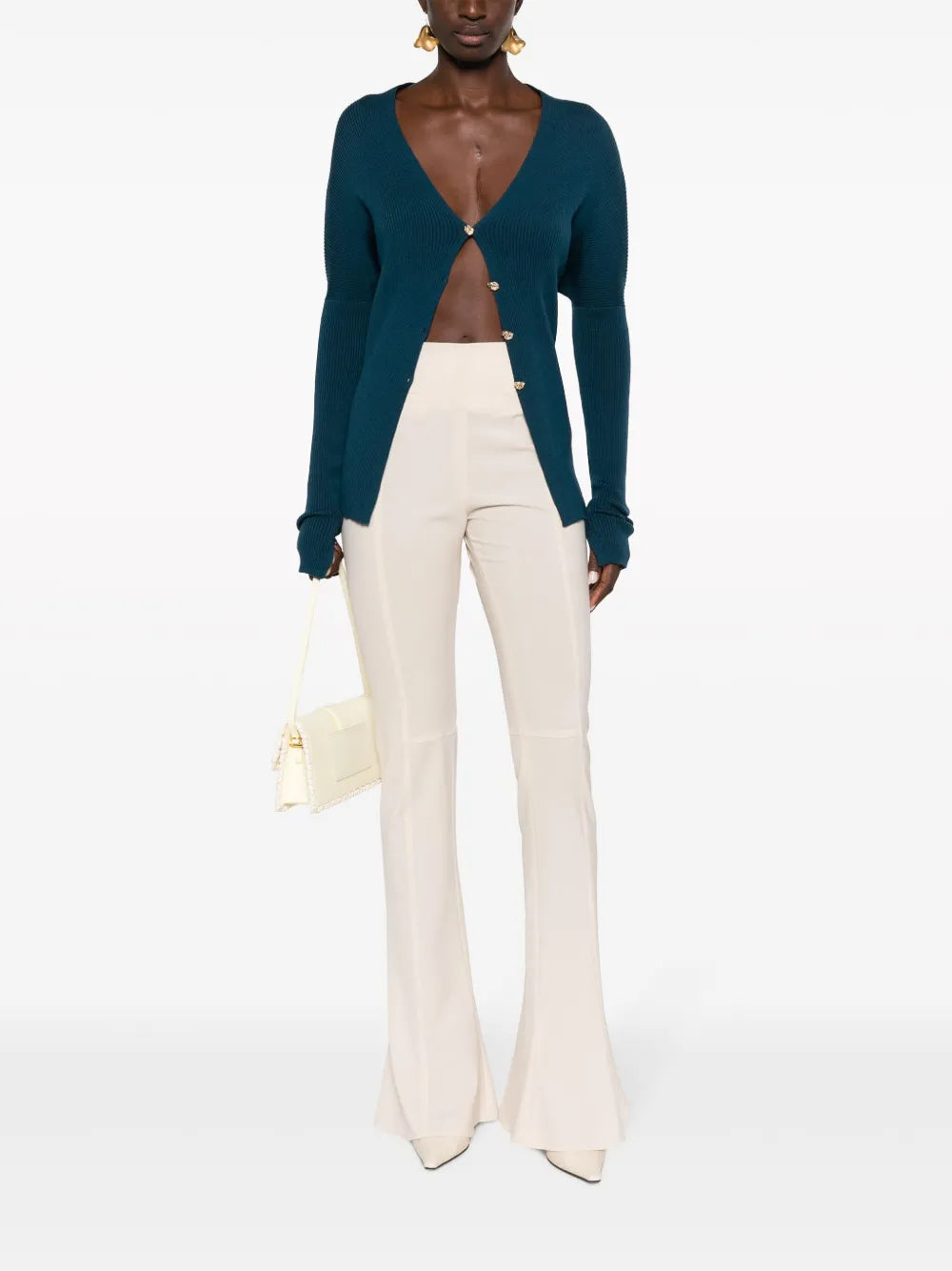 Merino Wool-Blend Cardigan