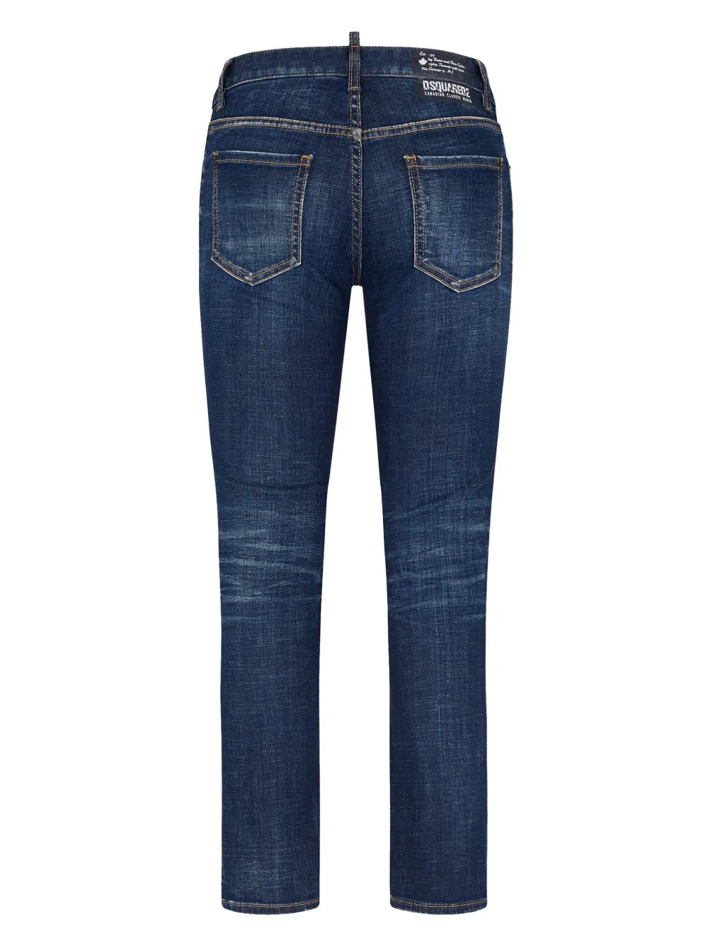 Low-Rise Slim-Cut Jeans