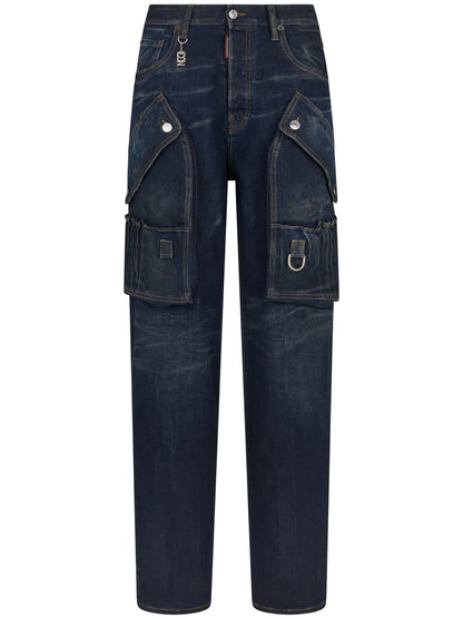 Boston Cargo-Pocket Jeans