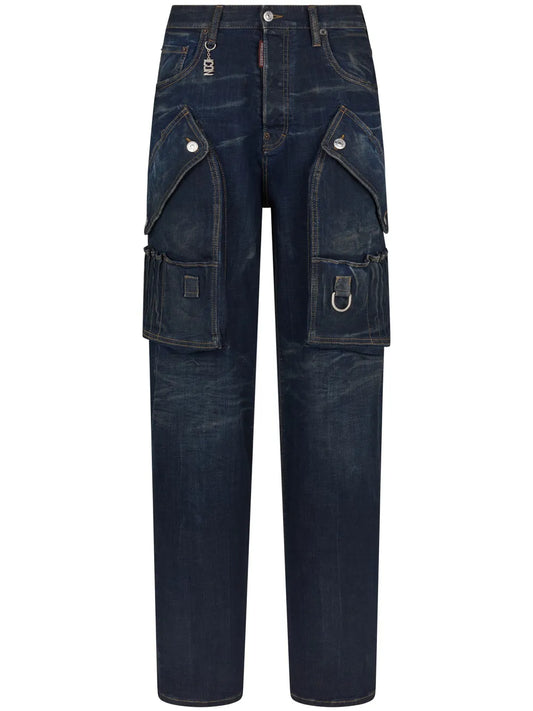Boston Cargo-Pocket Jeans