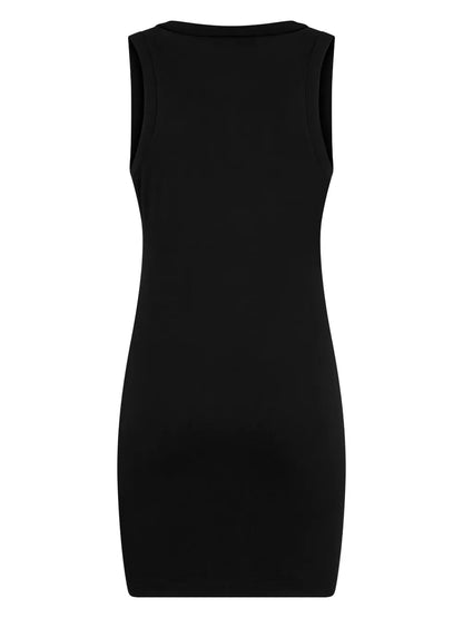 Logo-Embellished Cotton Minidress
