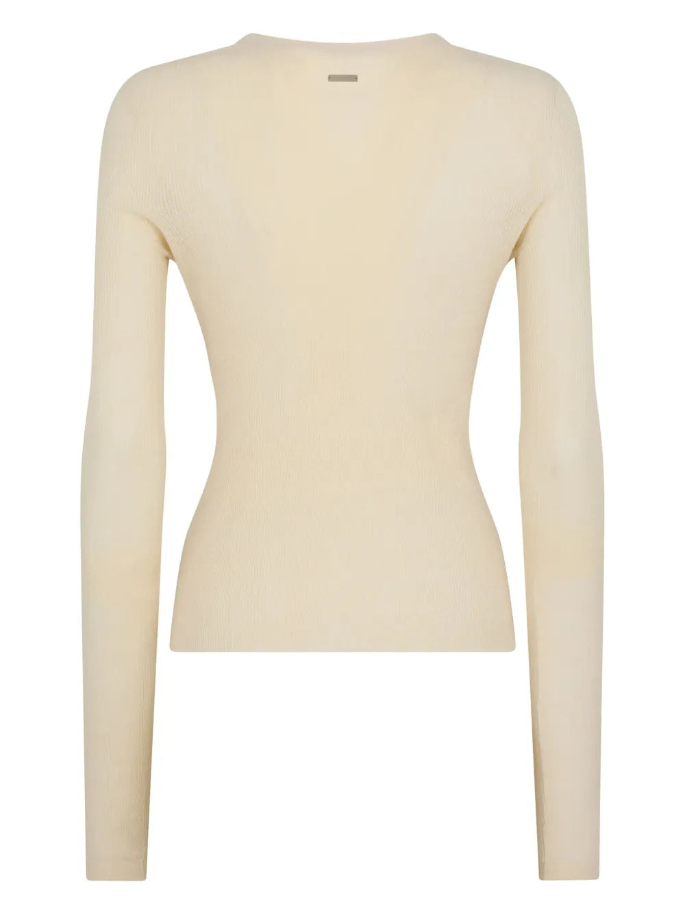 Slim-Cut Ribbed-Knit Jumper