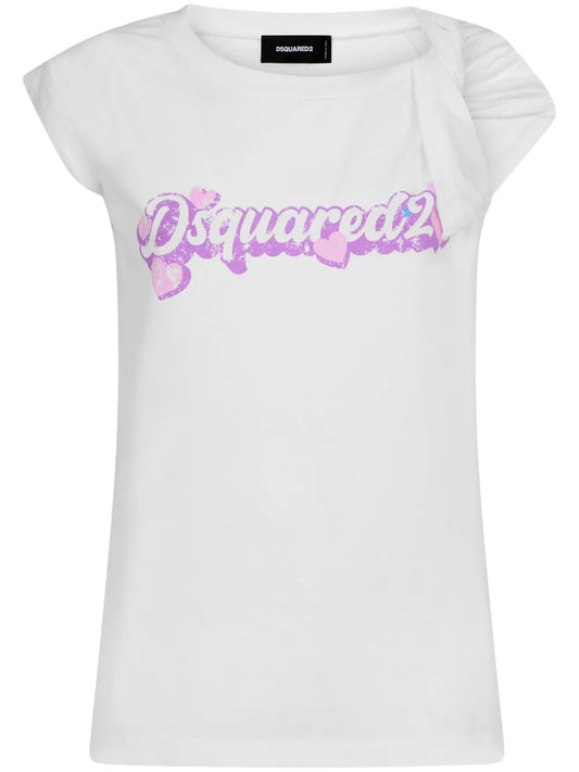 Logo-Print Cotton T-Shirt