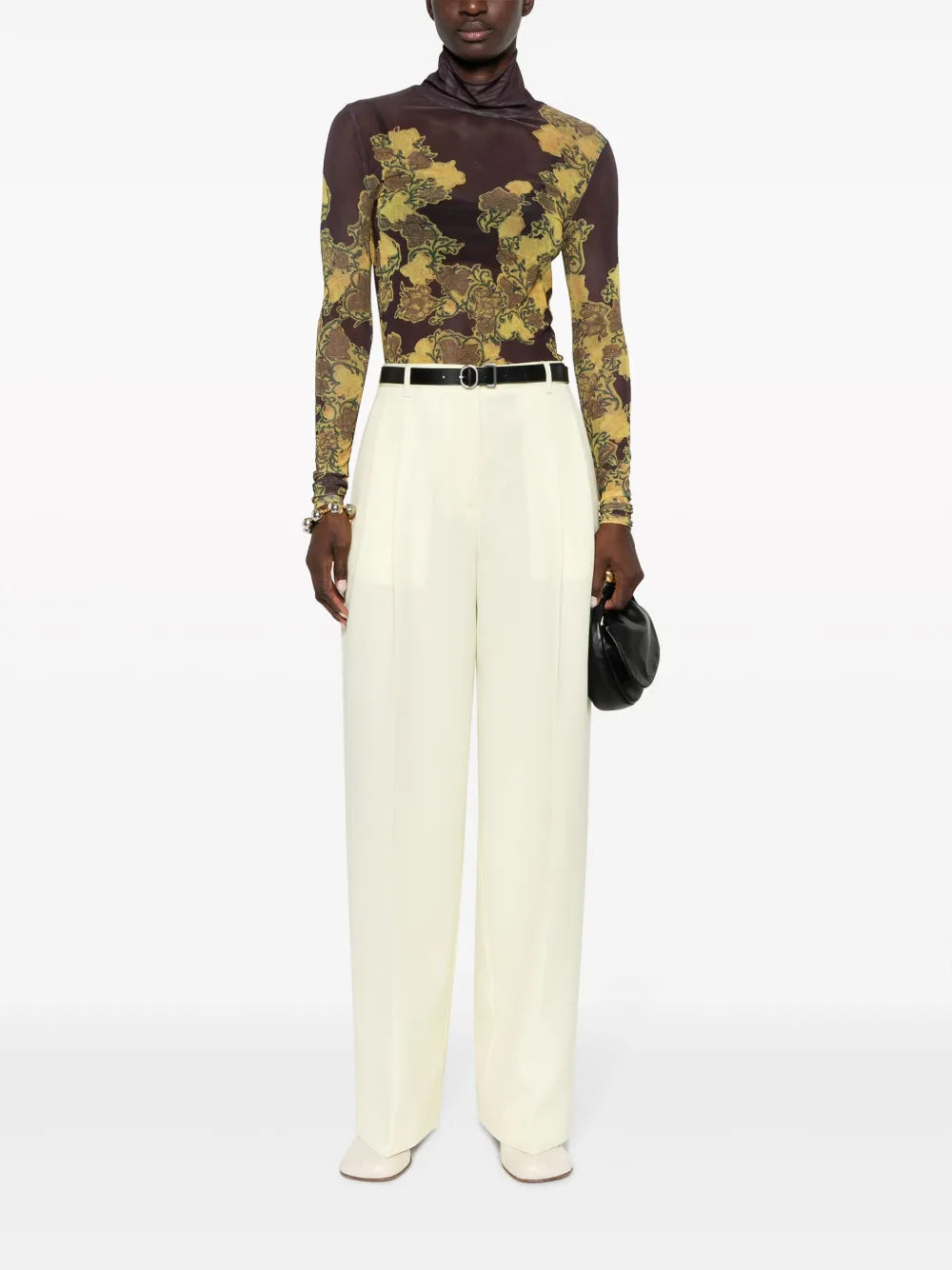 High-Waisted Trousers