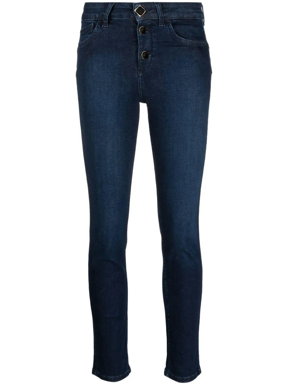 Mid-Rise Skinny-Cut Jeans