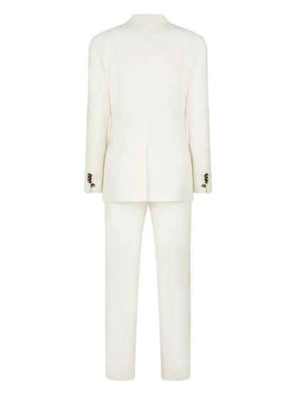 Double-Breast Notched-Lapel Suit