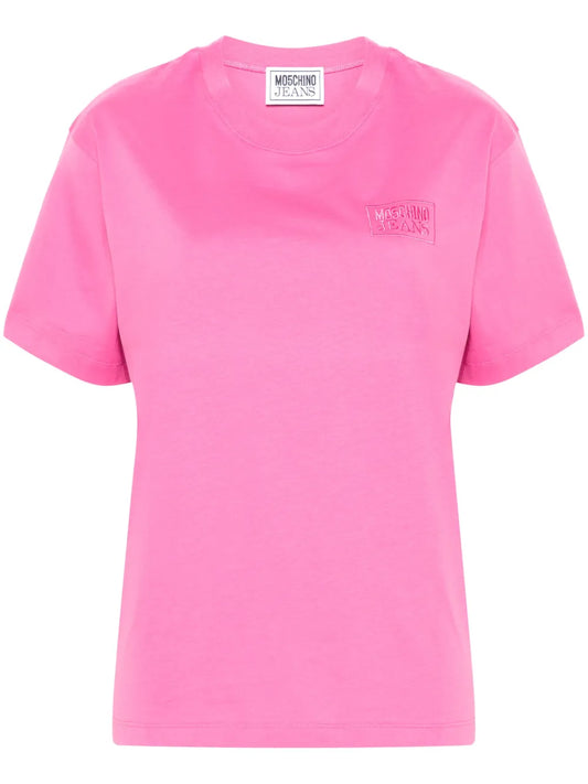 Embroidered Cotton T-Shirt