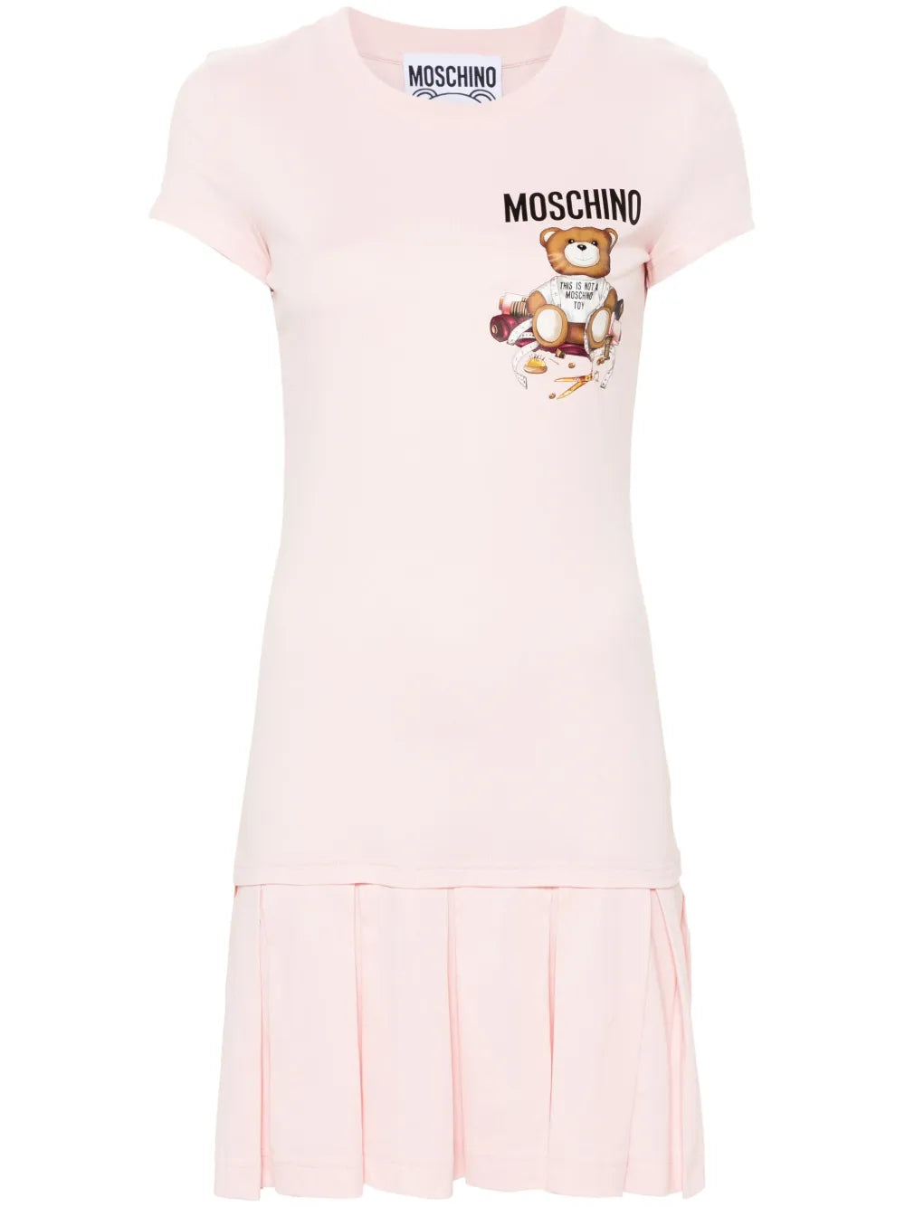 Logo-Print Mini Dress