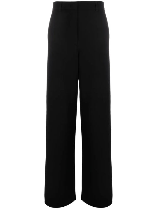 Wide-Leg Tailored Trousers
