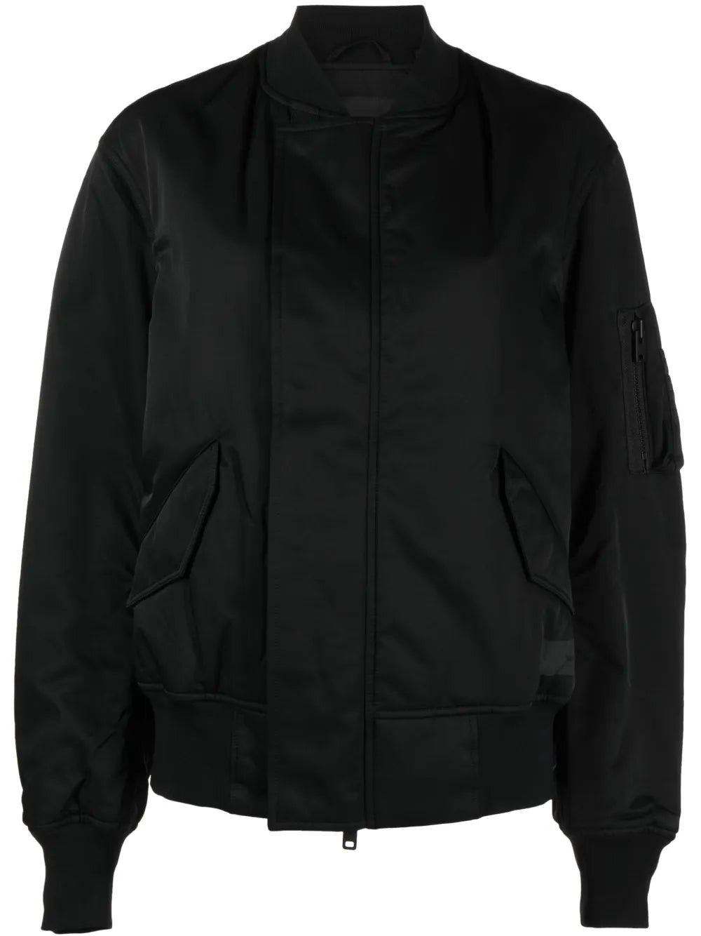 Long-Sleeve Bomber Jacket