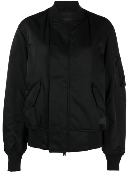 Long-Sleeve Bomber Jacket