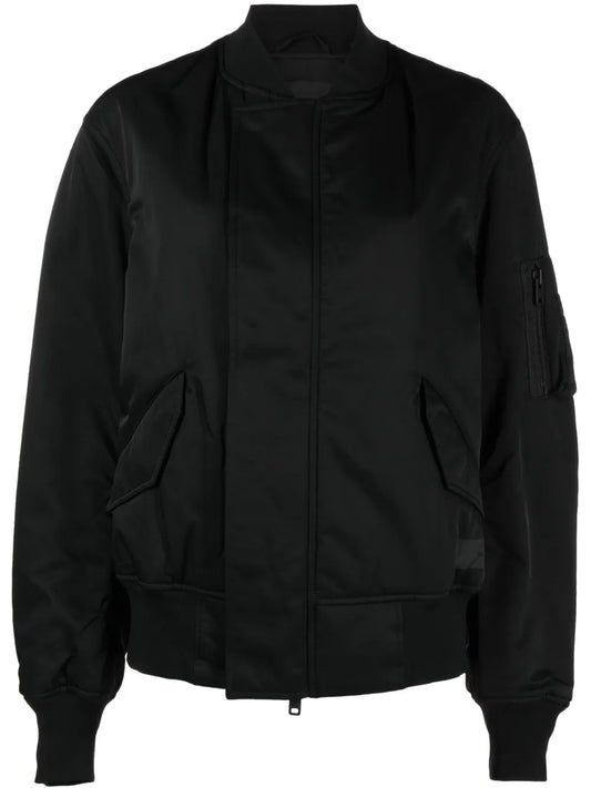 Long-Sleeve Bomber Jacket