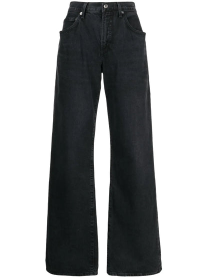 Fusion Dark-Wash Flared Jeans