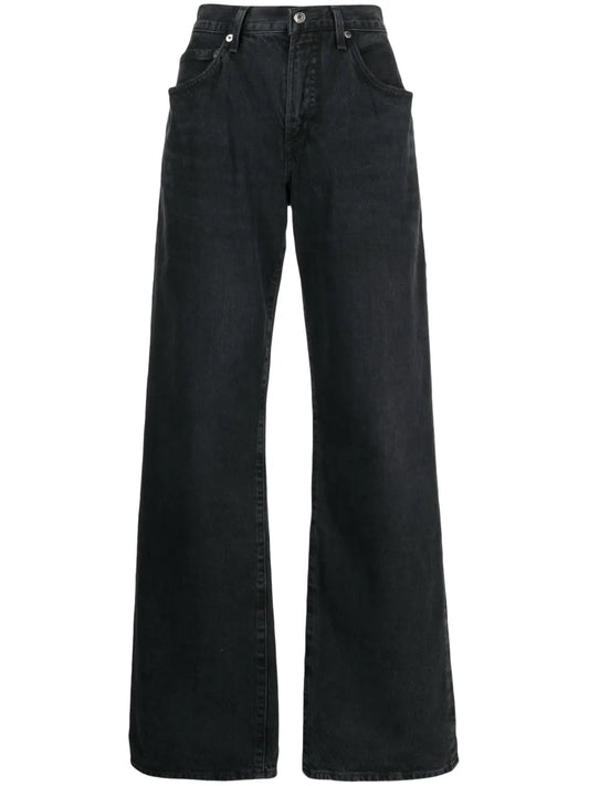 Fusion Dark-Wash Flared Jeans
