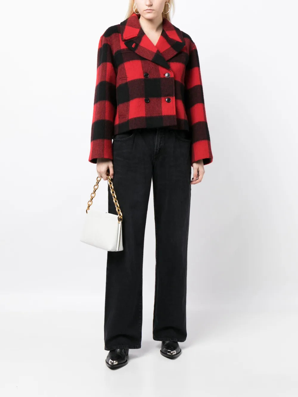 Fusion Dark-Wash Flared Jeans