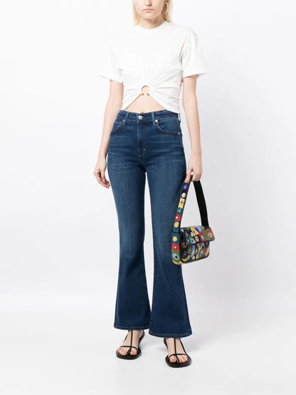 Lilah Washed Bootcut Jeans