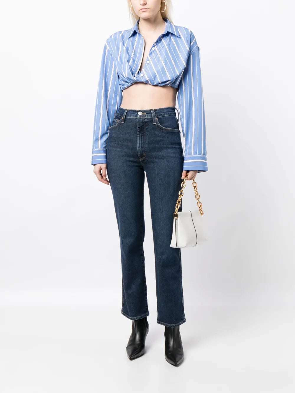 High-Rise Flared Jeans