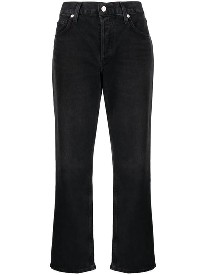 Neve Organic Cotton Cropped Jeans