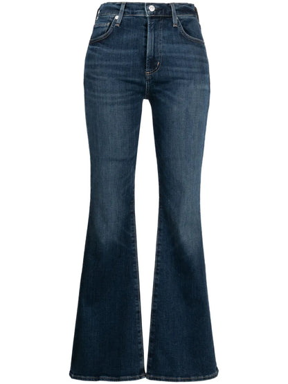 Lilah Stonewashed Bootcut Jeans