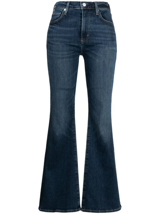 Lilah Stonewashed Bootcut Jeans