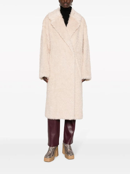 Long Faux-Fur Coat