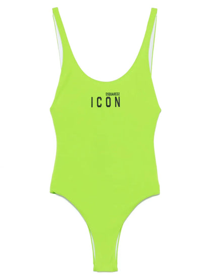 Logo-Print Swimsuit