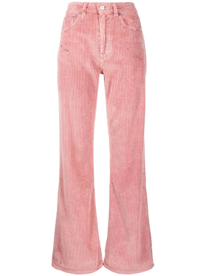 Corduroy Flared Trousers