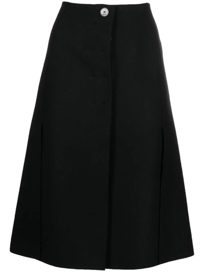 A-Line Midi Skirt