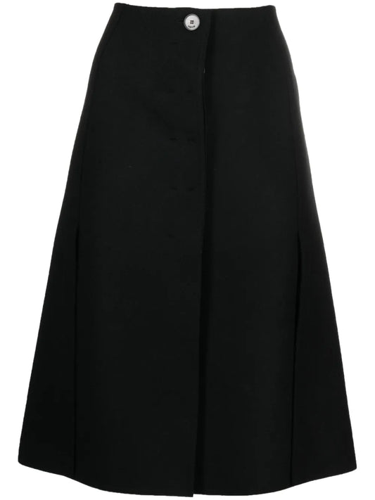 A-Line Midi Skirt