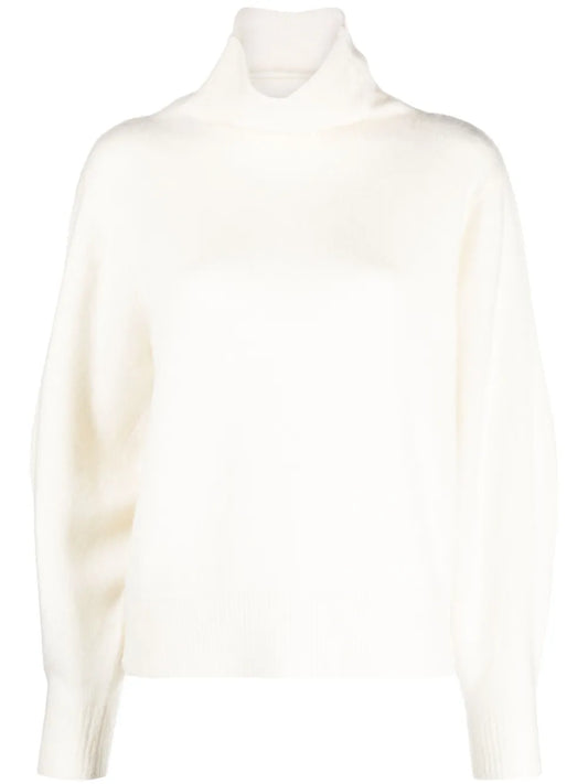 Lyrical Brushed Wool-Cashmere Jumper