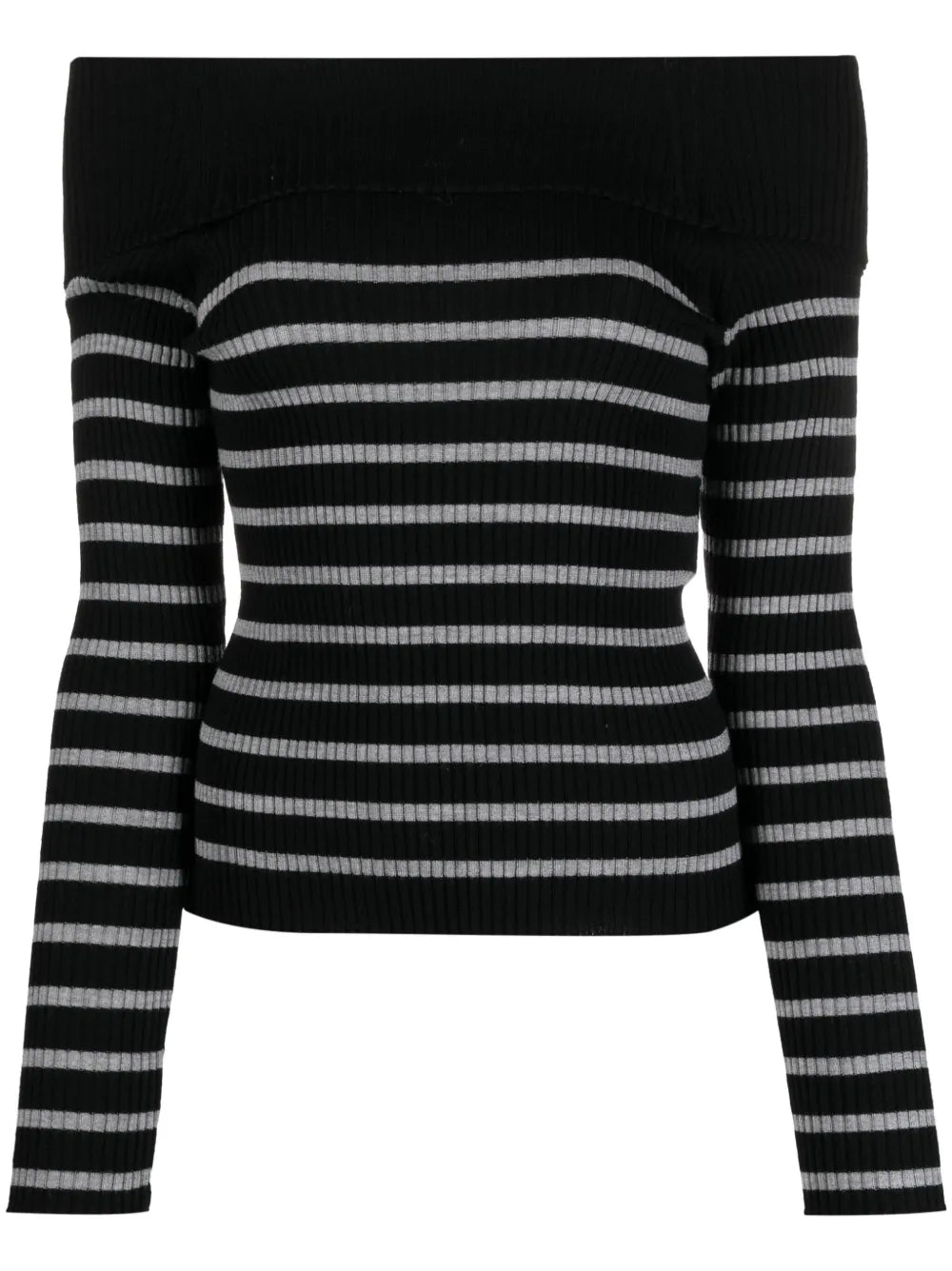 Striped Virgin-Wool Jumper