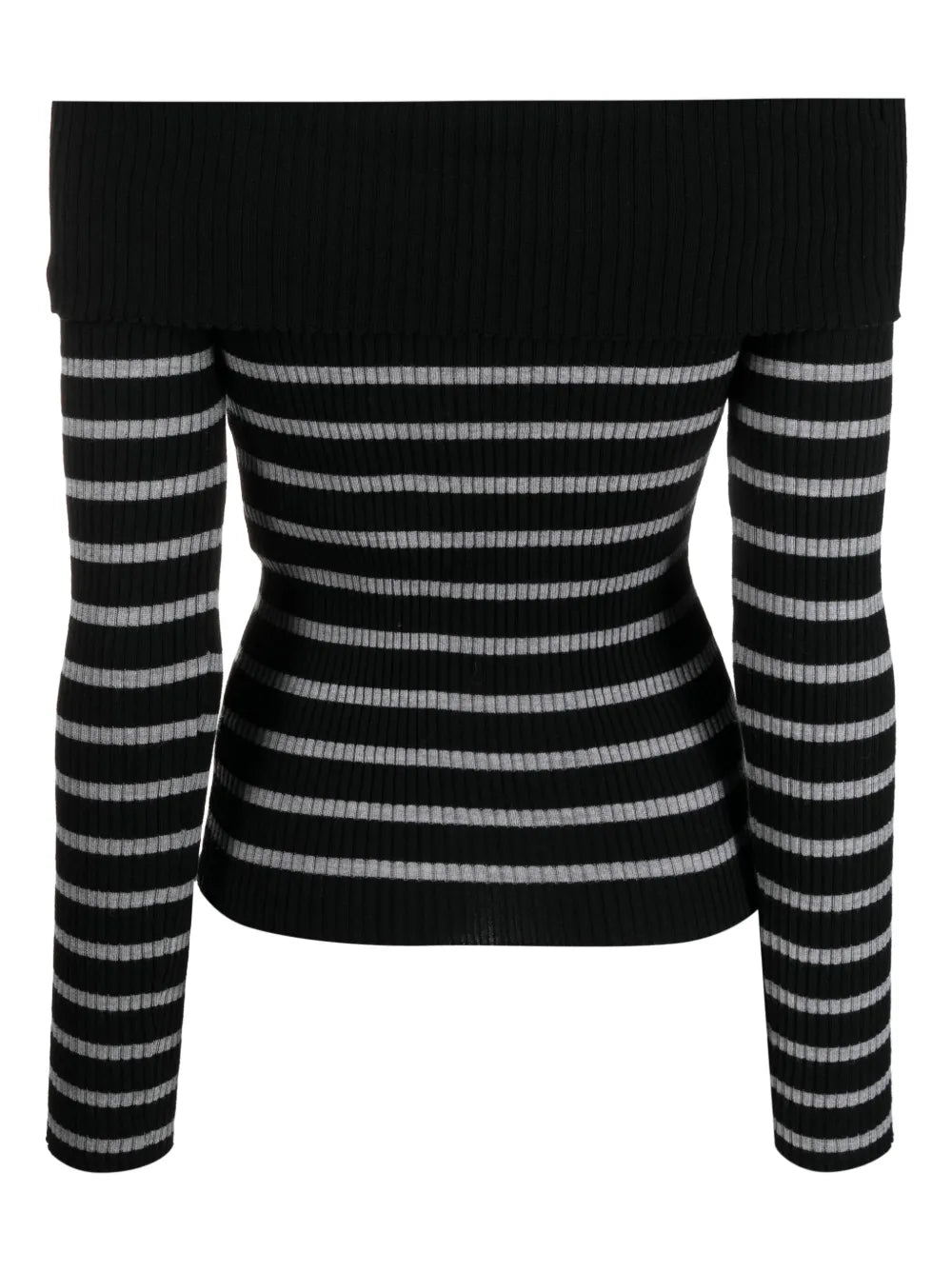 Striped Virgin-Wool Jumper