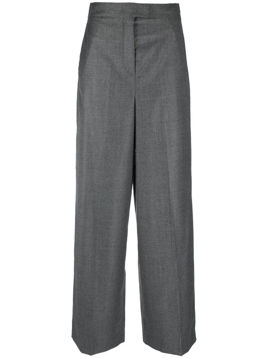 Palazzo Wool Trousers