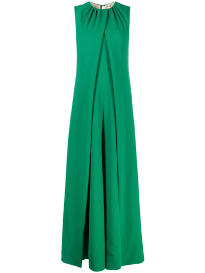 Aliza Layered Crepe Jumpsuit