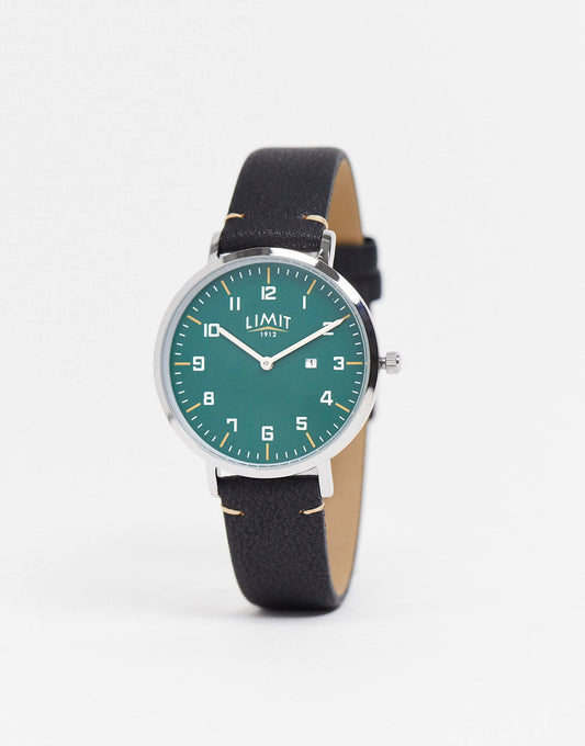 Faux Leather Watch